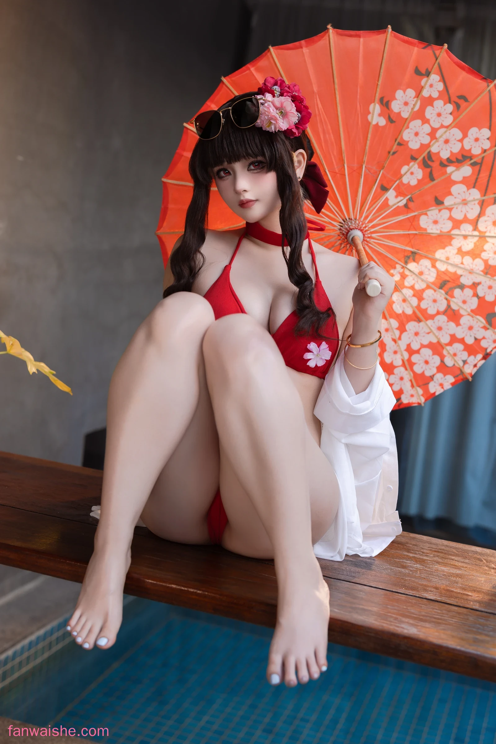 屿鱼 屿鱼 NO.033 - 花泳装