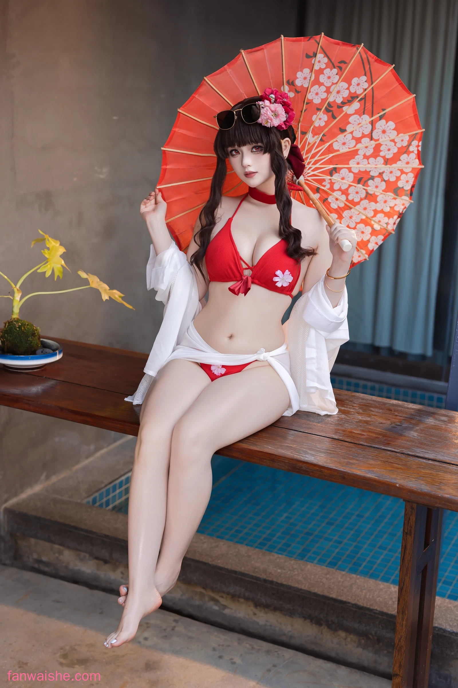 屿鱼 屿鱼 NO.033 - 花泳装