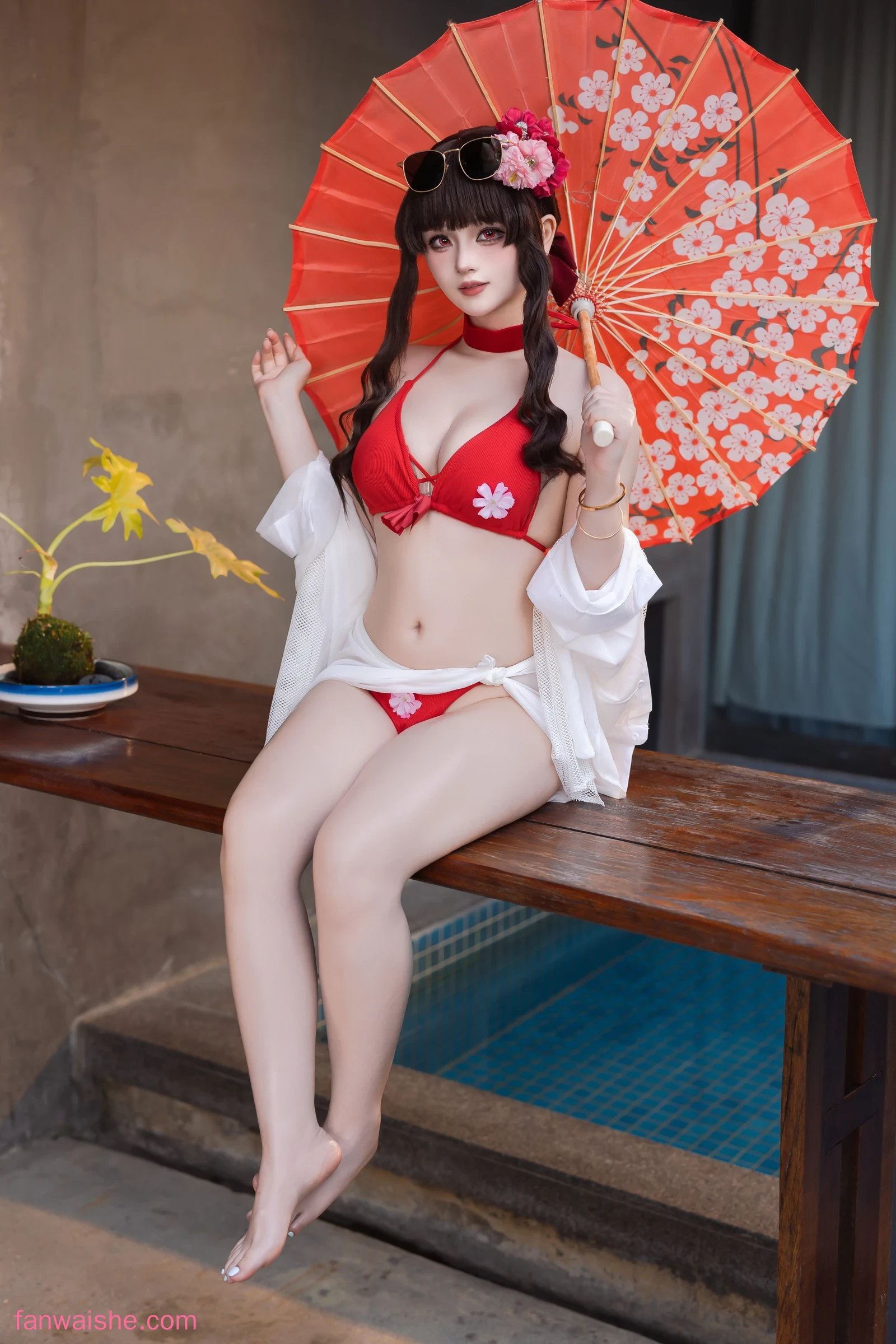 屿鱼 屿鱼 NO.033 - 花泳装