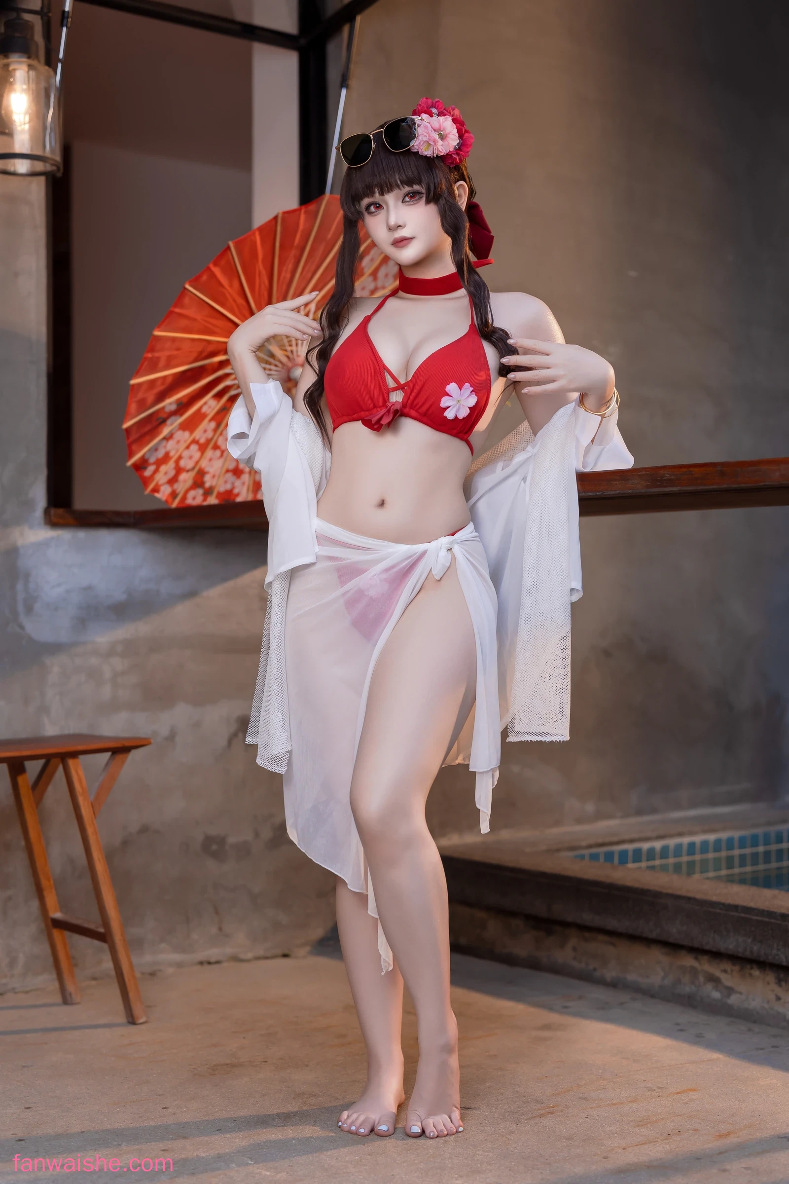 屿鱼 屿鱼 NO.033 - 花泳装