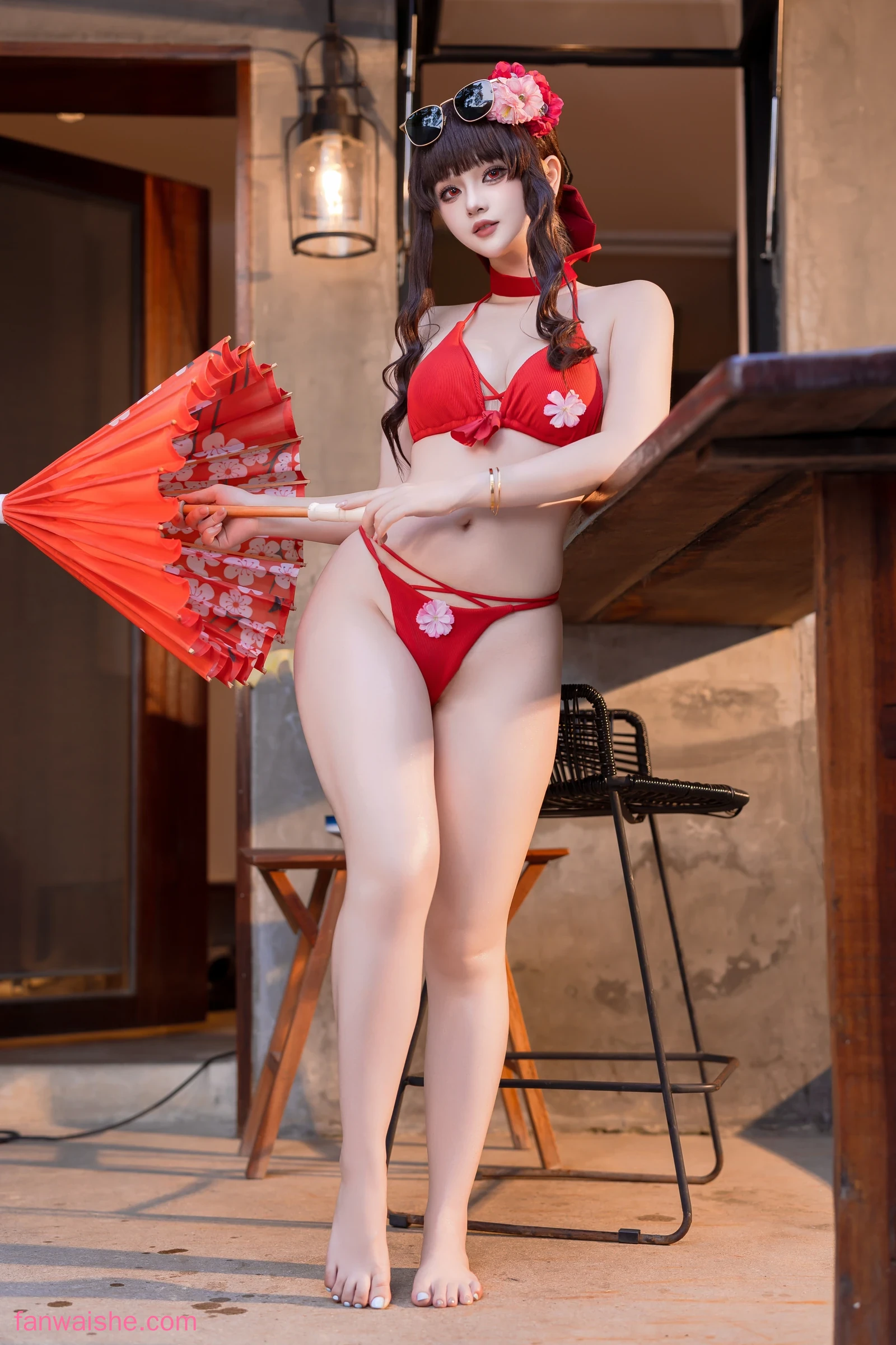 屿鱼 屿鱼 NO.033 - 花泳装