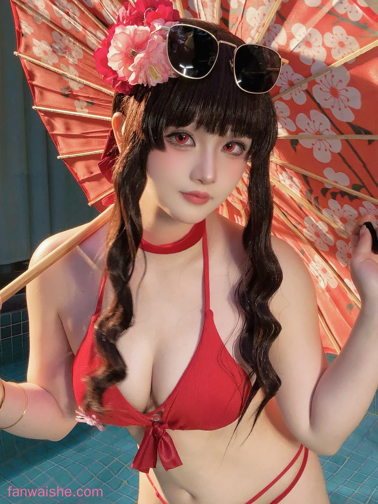 屿鱼 屿鱼 NO.033 - 花泳装