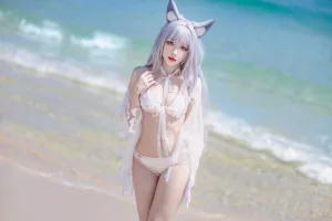宮本桜《碧蓝航线 信浓》主题写真：80张全套美图
