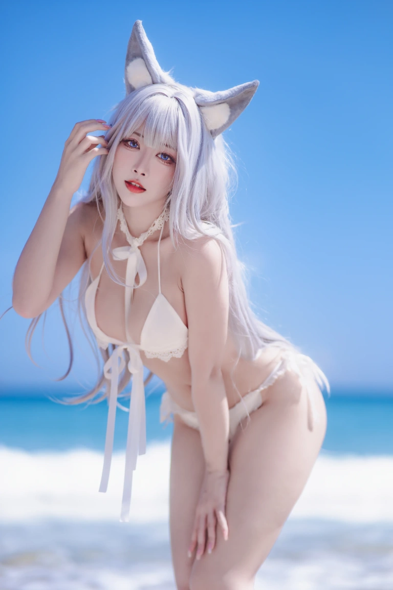 宮本桜《碧蓝航线 信浓》主题写真：80张全套美图