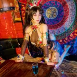 阿包也是兔娘《弓凛兔女郎》主题写真：20张全套美图