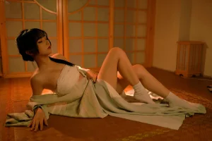 花铃《和服绳衣》主题写真：22张全套美图