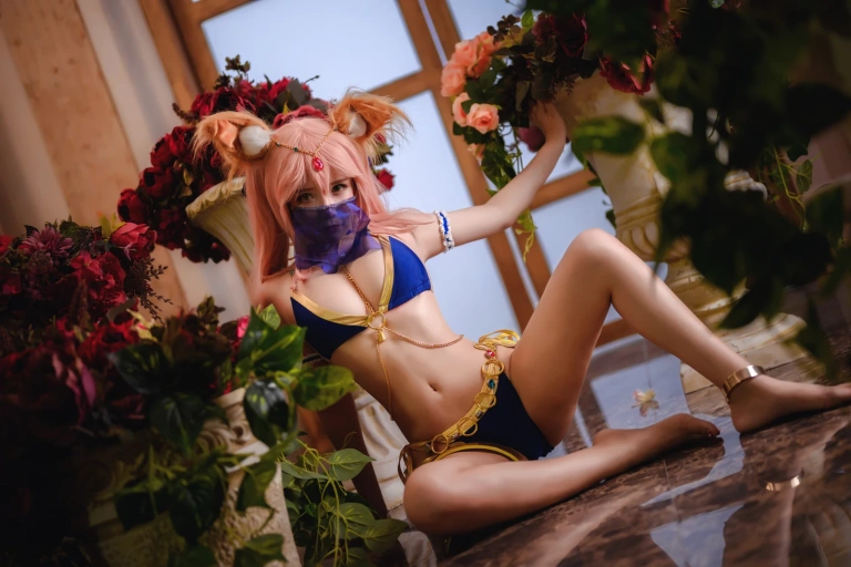 抱走莫子《玉藻前》主题写真：41张全套美图