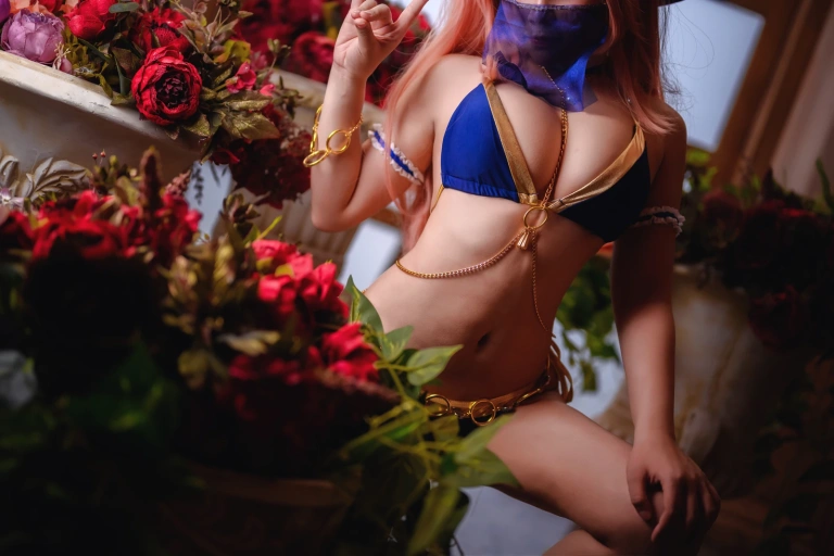 抱走莫子《玉藻前》主题写真：41张全套美图