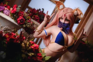 抱走莫子《玉藻前》主题写真：41张全套美图