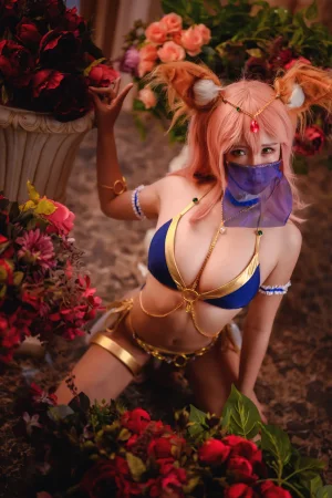抱走莫子《玉藻前》主题写真：41张全套美图