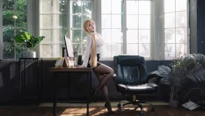 宮本桜《碧蓝航线 怨仇》主题写真：45张全套美图