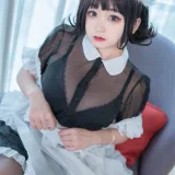 恩田直幸《奶牛猫女仆》主题写真：46张全套美图