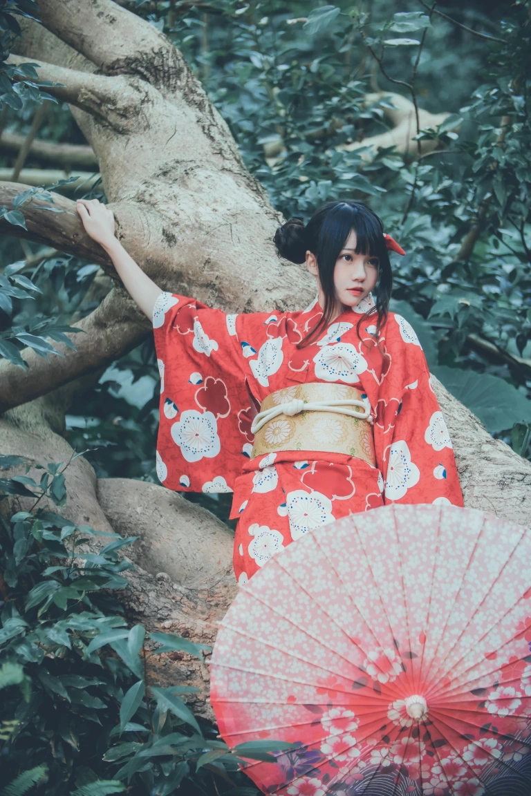 桜桃喵《夏日祭》主题写真：67张全套美图