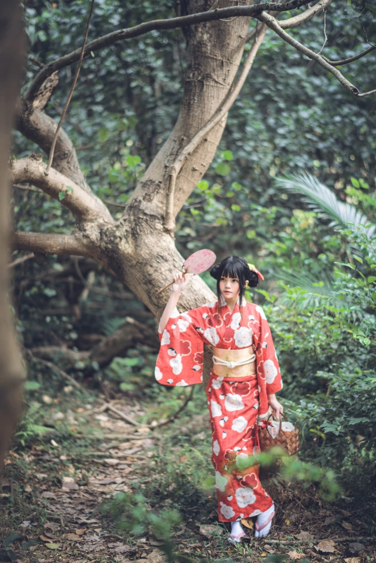 桜桃喵《夏日祭》主题写真：67张全套美图