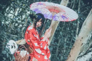桜桃喵《夏日祭》主题写真：67张全套美图