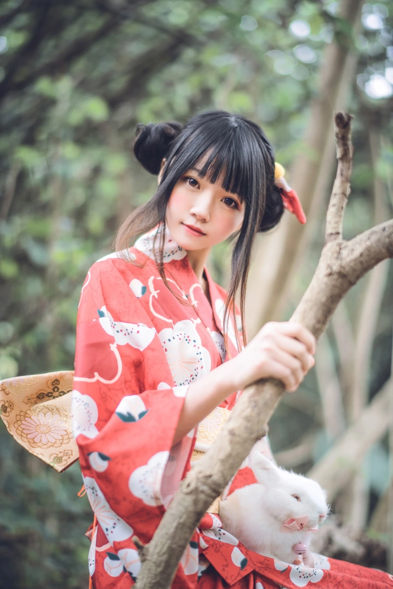 桜桃喵《夏日祭》主题写真：67张全套美图