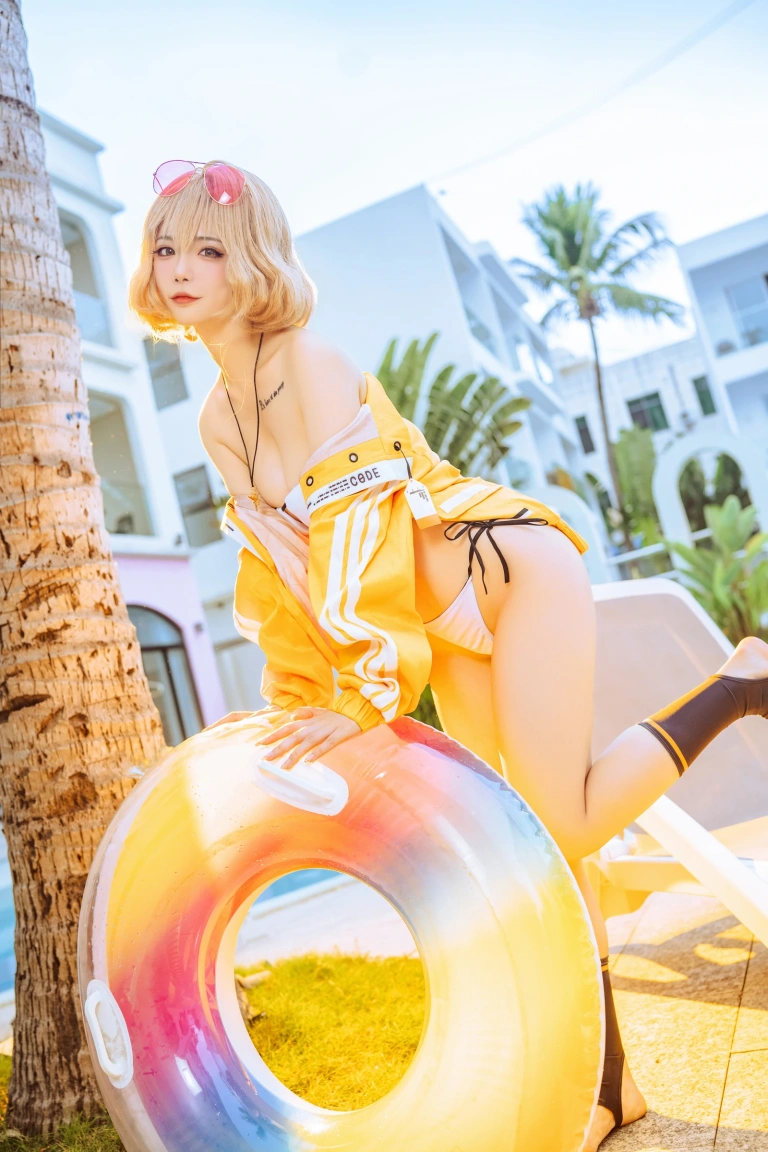 桃良阿宅《Nikke阿尼丝》主题写真：76张全套美图