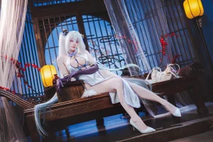 宮本桜《碧蓝航线 奇尔沙治》主题写真：10张全套美图