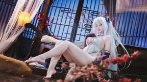 宮本桜《碧蓝航线 奇尔沙治》主题写真：10张全套美图