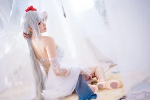 瓜希酱《翔鹤》主题写真：19张全套美图