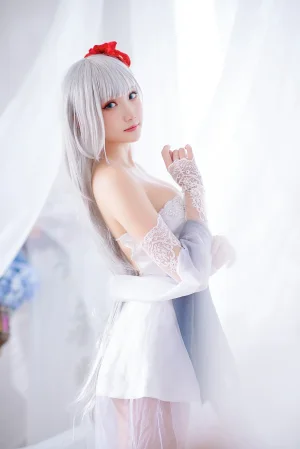瓜希酱《翔鹤》主题写真：19张全套美图
