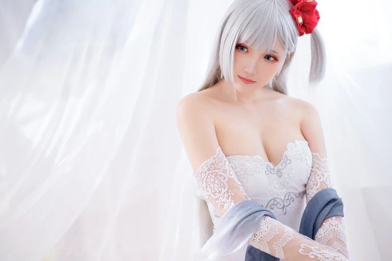 瓜希酱《翔鹤》主题写真：19张全套美图