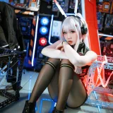 焖焖碳《绫波鬼神乐队》主题写真：24张全套美图