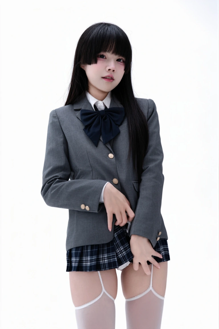 清水凪《后辈的制服4》主题写真：66张全套美图