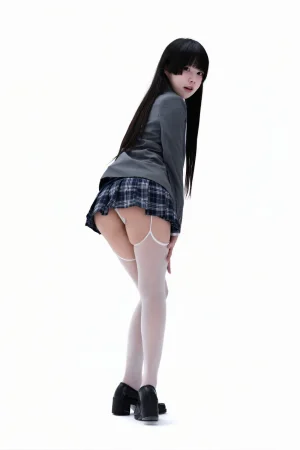 清水凪《后辈的制服4》主题写真：66张全套美图