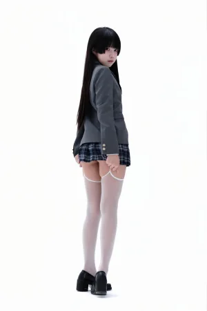 清水凪《后辈的制服4》主题写真：66张全套美图