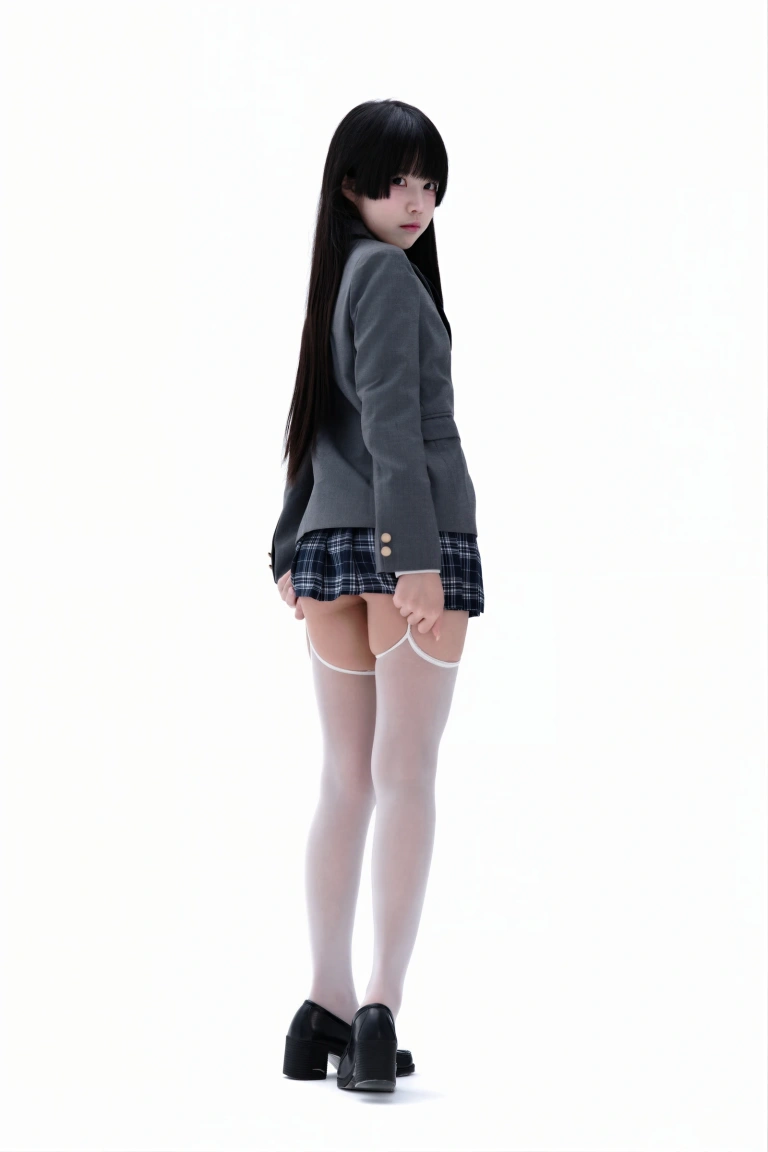 清水凪《后辈的制服4》主题写真：66张全套美图