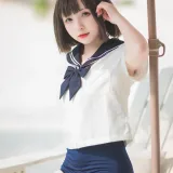 花铃《JK死库水》主题写真：109张全套美图