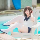 花铃《JK死库水》主题写真：109张全套美图