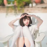 花铃《JK死库水》主题写真：109张全套美图