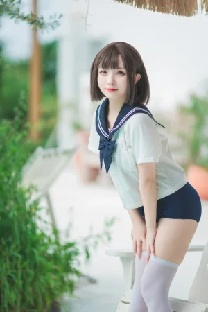 花铃《JK死库水》主题写真：109张全套美图