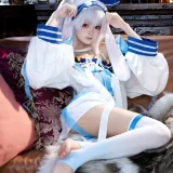 九柒喵《碧蓝航线 拉菲ll》主题写真：46张全套美图