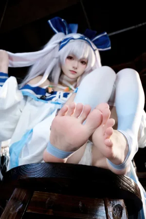 九柒喵《碧蓝航线 拉菲ll》主题写真：46张全套美图