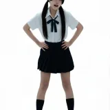 清水凪《后辈的制服2》主题写真：90张全套美图