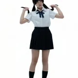 清水凪《后辈的制服2》主题写真：90张全套美图