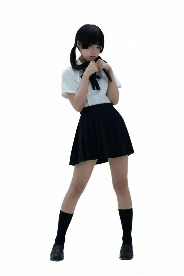 清水凪《后辈的制服2》主题写真：90张全套美图