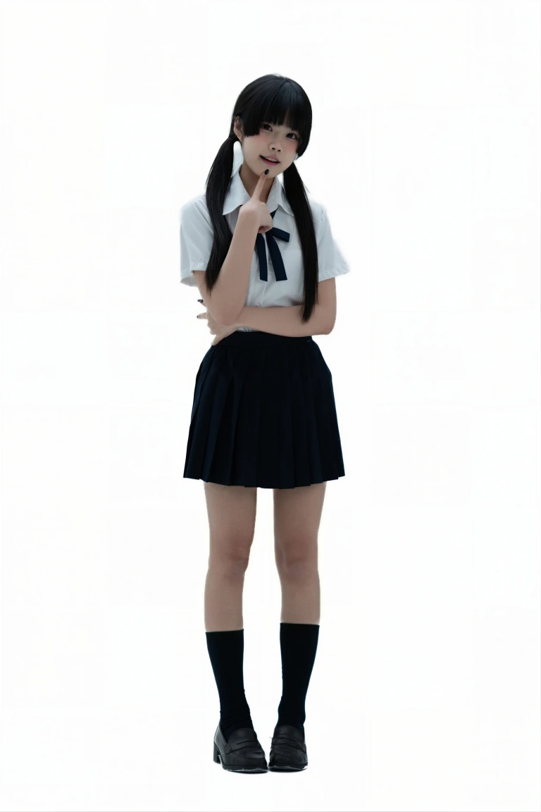 清水凪《后辈的制服2》主题写真：90张全套美图