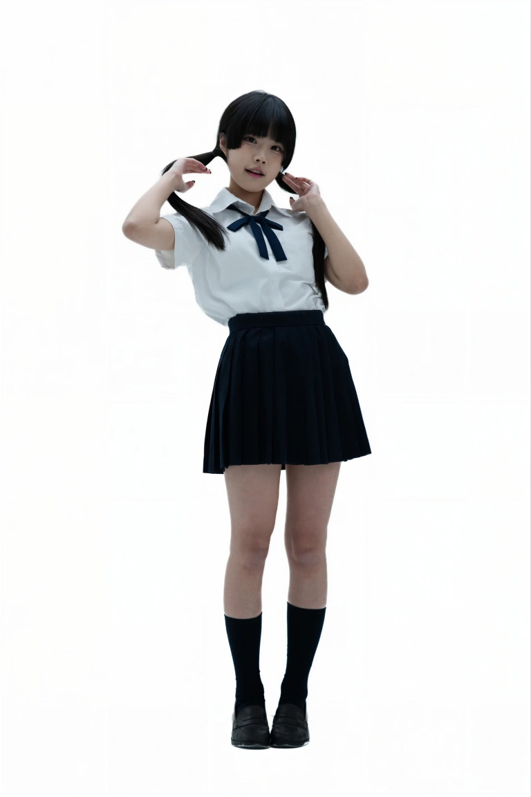 清水凪《后辈的制服2》主题写真：90张全套美图