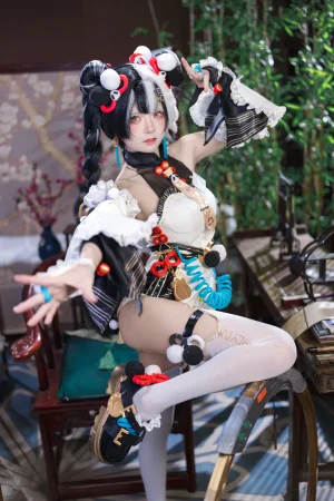 九柒喵《琉音》主题写真：41张全套美图