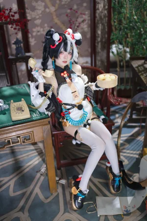 九柒喵《琉音》主题写真：41张全套美图