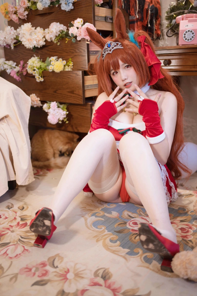 阿半今天很开心《赛马娘 大和赤骥·绯红的星落之夜》主题写真：48张全套美图