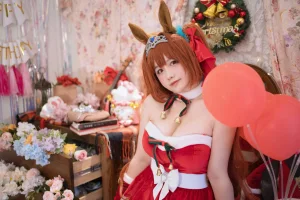 阿半今天很开心《赛马娘 大和赤骥·绯红的星落之夜》主题写真：48张全套美图
