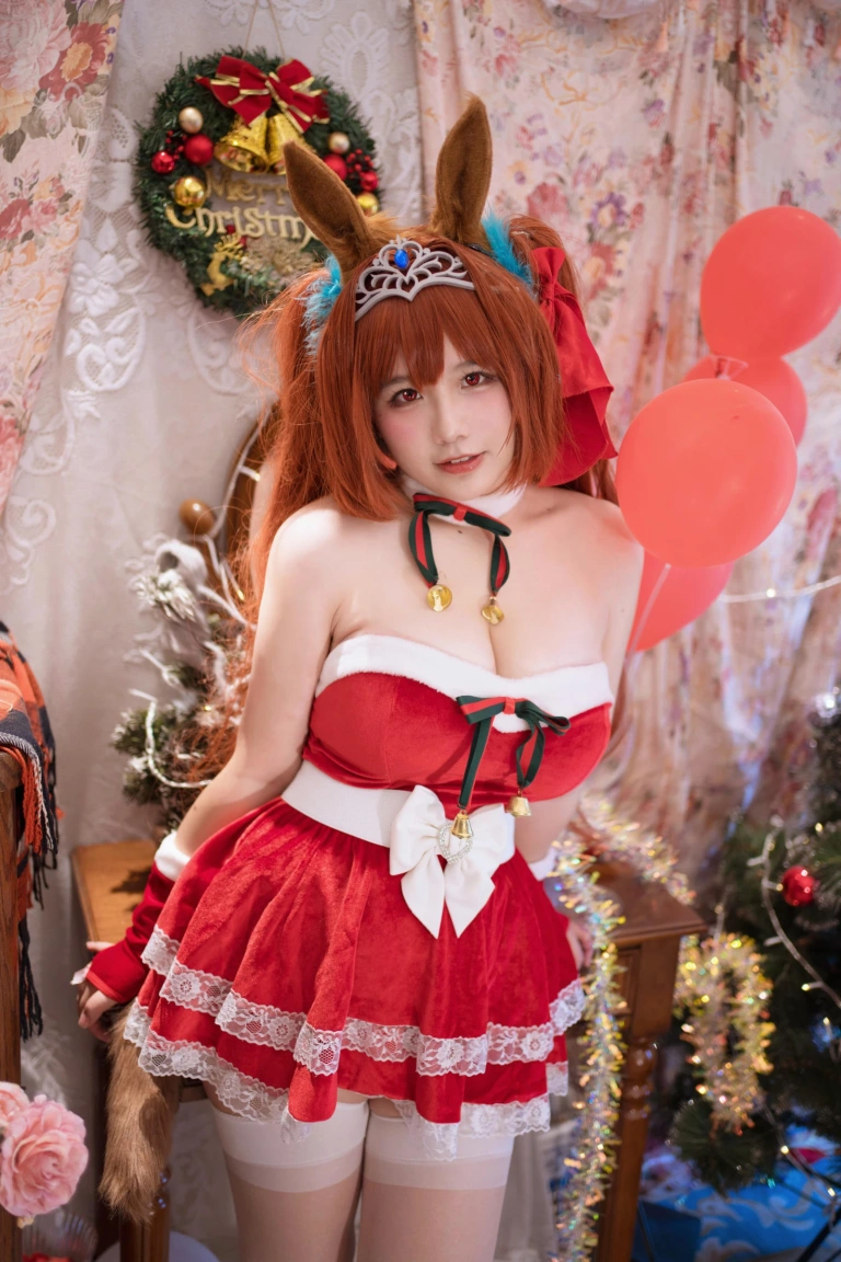 阿半今天很开心《赛马娘 大和赤骥·绯红的星落之夜》主题写真：48张全套美图