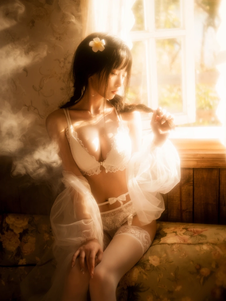 清水由乃《法式内衣》主题写真：53张全套美图