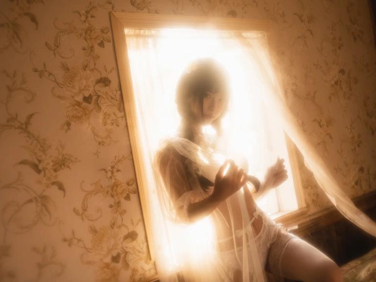 清水由乃《法式内衣》主题写真：53张全套美图