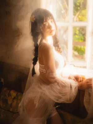 清水由乃《法式内衣》主题写真：53张全套美图